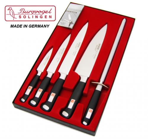 Dárková sada kuchařských nožů Burgvogel Solingen 9500.951.00.0 ML - 5 dílná