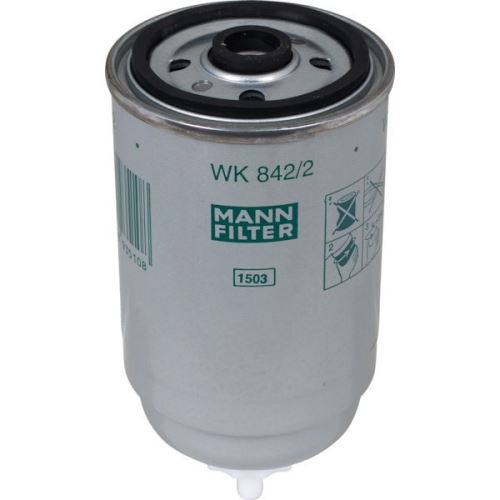 MANN FILTER WK 842/2 palivový filtr vhodný pro Case IH, Claas, Fiat, Ford, Massey Ferguson