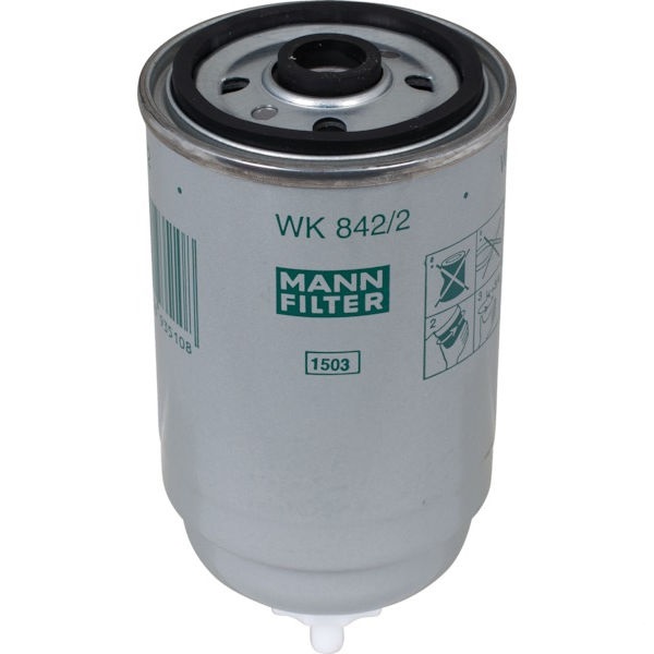 MANN FILTER WK842/2 palivový filtr vhodný pro Case IH, Claas, Fiat, Ford, Massey Ferguson