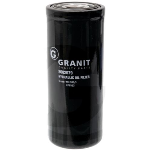 Granit 8002079 filtr hydraulického/převodového oleje vhodný pro Fiat, Ford, John Deere