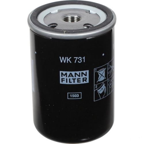MANN FILTER WK731 palivový filtr vhodný pro Claas, Deutz-Fahr, Fendt, Fiat, Kramer