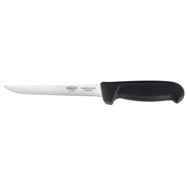 Řeznický vykosťovací nůž 15 cm rovný plastová rukojeť