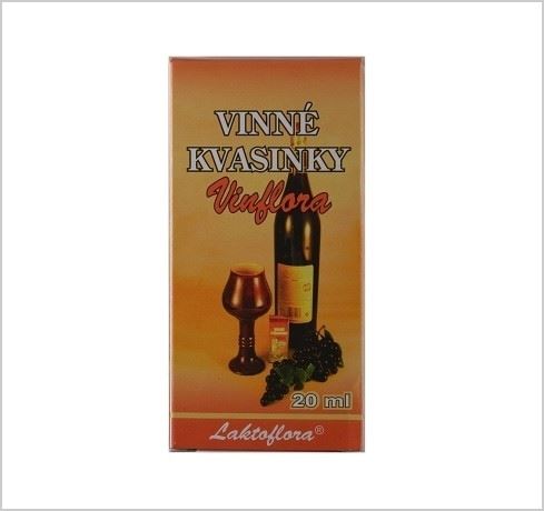 Vinné kvasinky Vinflora® 20 ml na výrobu 10-30 l domácího vína - skončená expirace