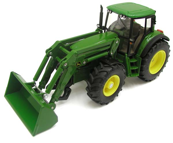 Siku – traktor John Deere 6820 s čelním nakladačem 1:32