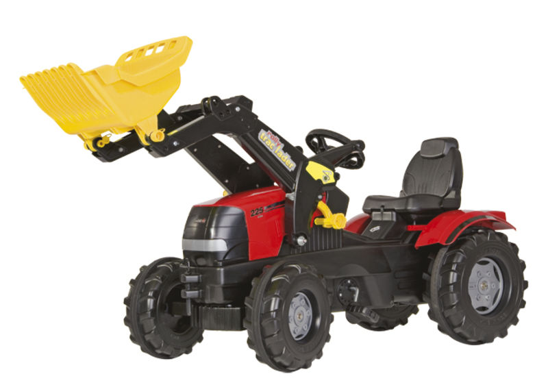 Rolly Toys – šlapací traktor s čelním nakladačem Case Puma CVX 225 Rolly FarmTrac
