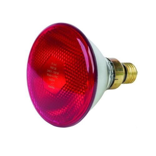 Topná infra žárovka úsporná červená FARMA 175 W