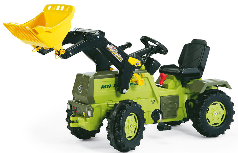 Rolly Toys - šlapací traktor MB Trac 1500 s dvojstupňovým převodem a brzdou