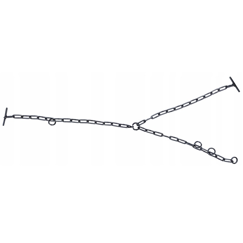 Kravský řetěz, vázací řetěz pro krávy, řetězový vazák  na skot jednoduchý síla 5 mm
