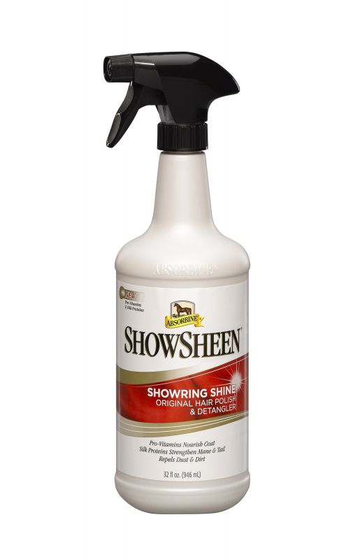 Lesk a Rozčesávač na koně Absorbine ShowSheen®, láhev s rozprašovačem 950 ml