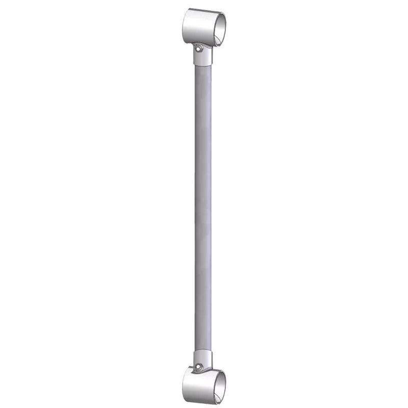 Přídavná tyč pro krční fixace pro telata Cosnet Junior trubka 25 mm spony 42 mm délka 76cm