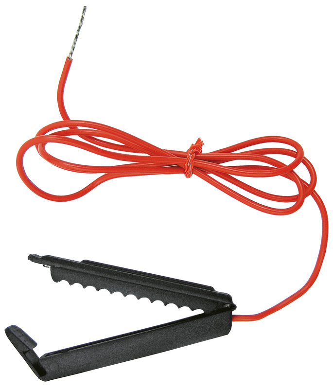 Připojovací kabel k elektrickému ohradníku pro drát, lanko, pásku i síť