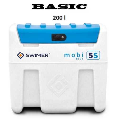 Mobilní nádrž na AdBlue vhodná k převozu SWIMER mobi 5S 200 l verze BASIC