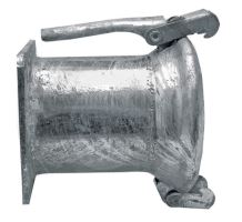 Berselli Ital díl samice 5&quot; s přírubou spojky pro fekální vozy