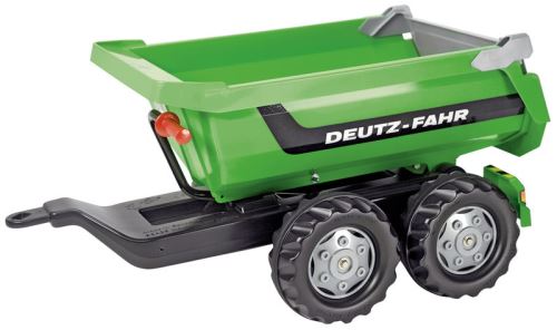 Rolly Toys - sklápěcí přívěs Deutz-Fahr za šlapací traktory a nakladače 