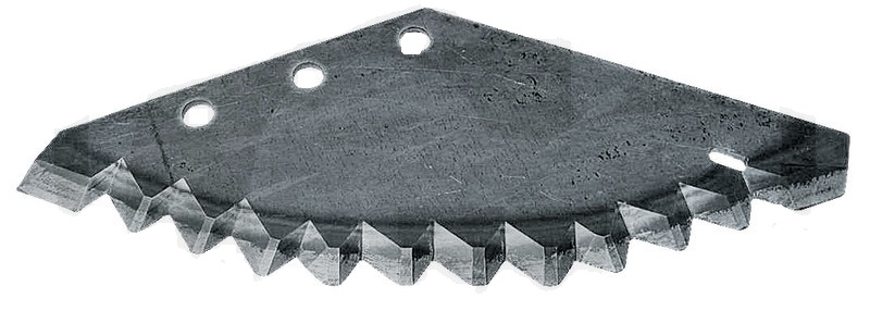 Náhradní nůž 550 x 235 x 6 mm pro krmný vůz Faresin, Frasto, Nutrifeed, Omas, Peecon