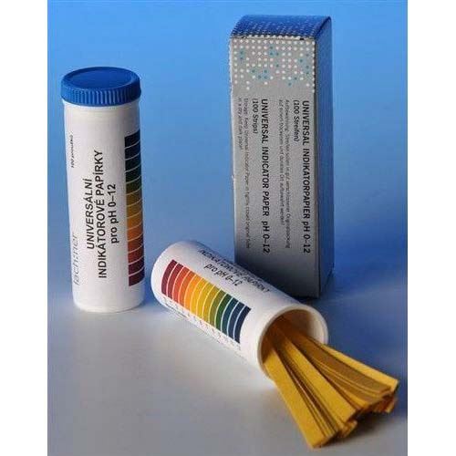 Univerzální indikátorové pH papírky, rozmezí pH 0-12 balení 100 ks