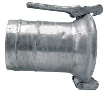 Berselli Ital díl samice 4&quot; A=100 mm spojky pro fekální vozy s hadicovým nátrubkem