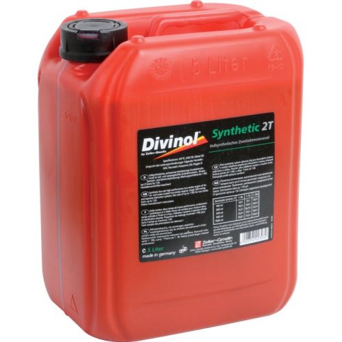 Olej do benzínu syntetický do dvoutaktního motoru Divinol Synthetic 2T 5 l samomísitelný