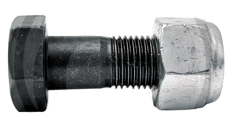 Šroub s maticí M16 x 1,5 x 45 12.9 na frézovací nože rotavátoru Howard, Kuhn