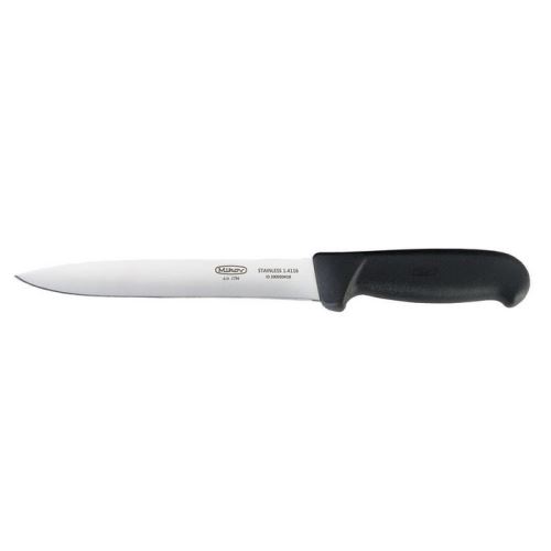 Řeznický špikovací, píchací nůž 18 cm rovný plastová rukojeť