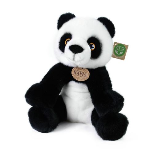 Plyšová panda sedící Rappa velikost 27 cm