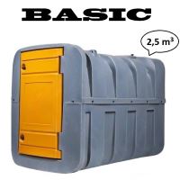 Nádrž na naftu dvouplášťová s velkou distribuční skříní SWIMER 2500 l verze BASIC Nádrž na naftu dvouplášťová s velkou distribuční skříní SWIMER 2500 l verze BASIC