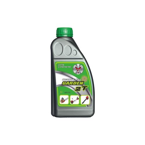 Polosyntetický motorový olej Garden 2T, 1l CleanFox pro motorové pily, křovinořezy