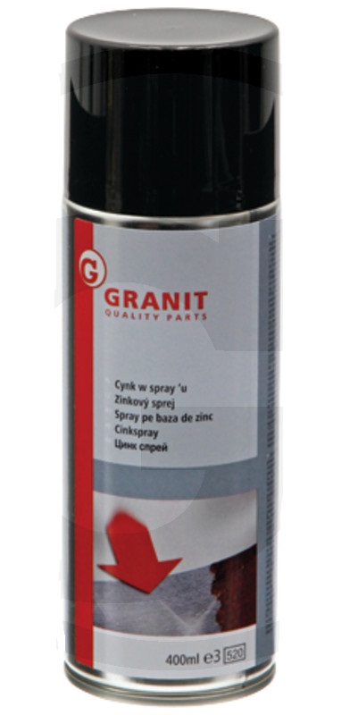 Zinkový sprej 400 ml, zinková barva Granit ve spreji