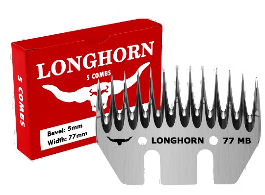 Longhorn Alpaca Standard spodní nůž na stříhání alpak MB 5/77 mm počet zubů 13