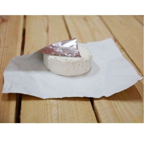 Hliníková zrací fólie na sýry, máslo, tvaroh 25 x 25 cm balení 100 ks (1)