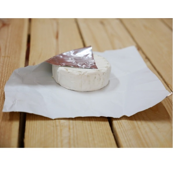 Hliníková zrací fólie na sýry, máslo, tvaroh 25 x 25 cm balení 100 ks