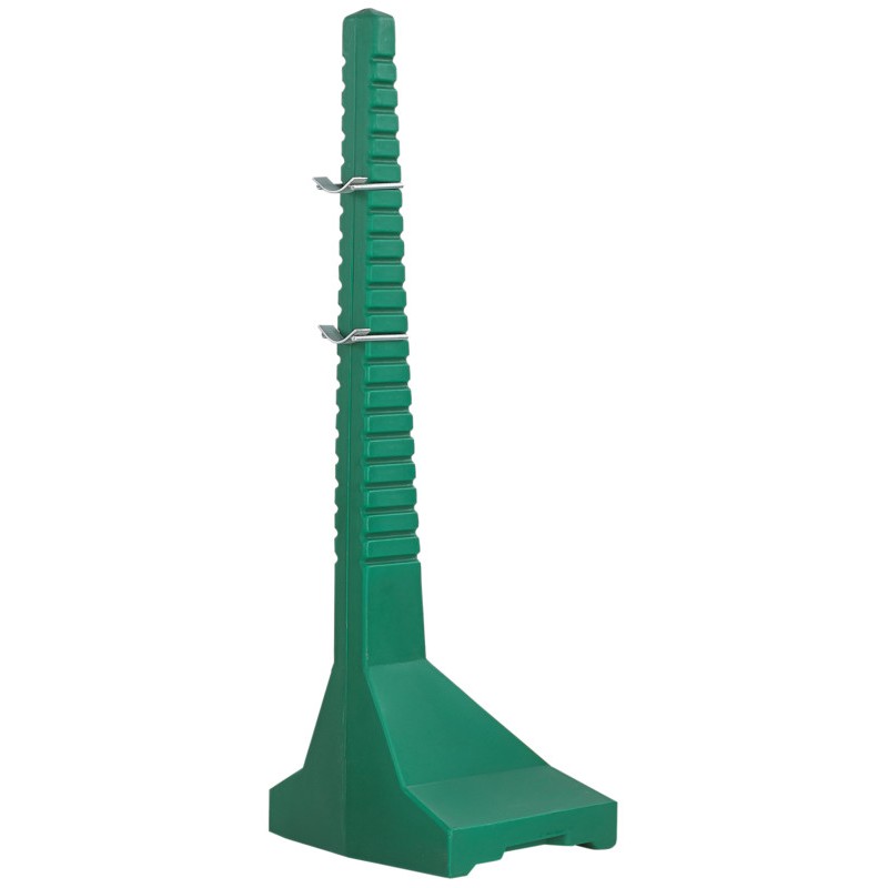 Plastový překážkový stojan pro koně La GÉE zelený výška 1,7 m