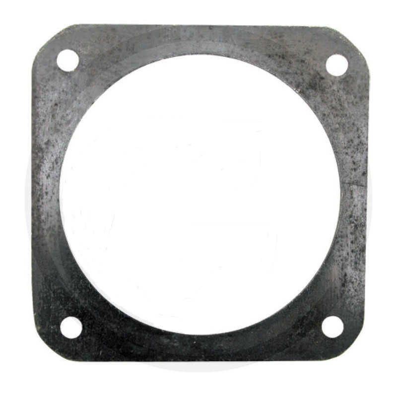 Ocelová plochá příruba 4″, 105 mm pro šoupě černá rozteč děr 150 x 150 mm