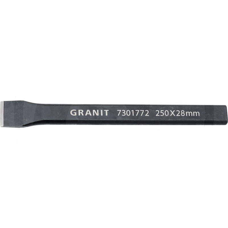 Plochý sekáč, majzlík Granit BLACK EDITION 250 x 28 mm