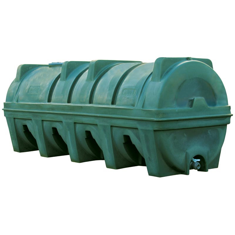 Cisterna pro kapaliny plastová stohovatelná La Gée Monobloc 8500 l do hustoty 1700 kg/m3