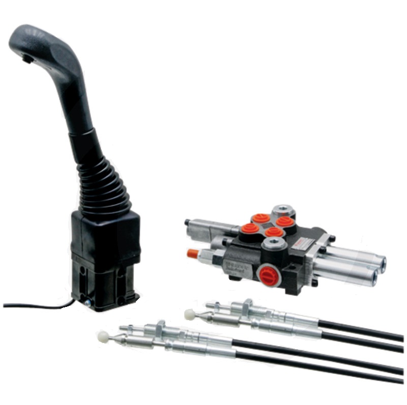 Hydraulický řídící ventil pro čelní nakladače dvojčinný KIT P40 – 1500