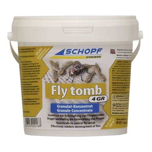 Insekticid Fly tomb 3kg na larvy much  - skončená expirace