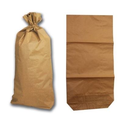 Papírové pytle dvouvrstvé na obilí, šrot, granule, odpad 69,5 x 80 cm balení 10 ks