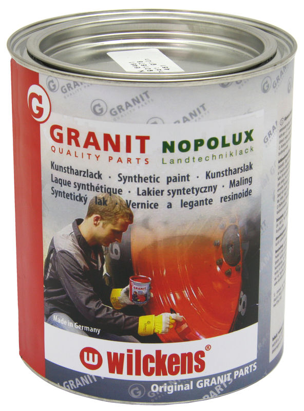 Lak na zemědělské stroje Nopolux 750 ml odstín IHC bílý
