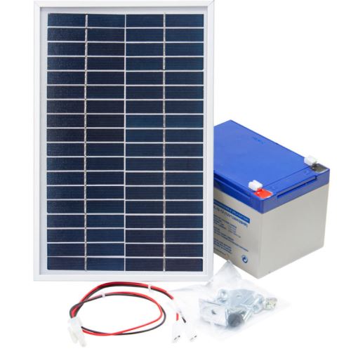 Solární panel 6W pro bateriové zdroje napětí Olli 9.07 B a 9.07 S pro elektrický ohradník