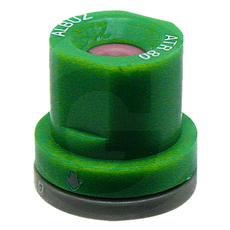 Albuz ATR tryska s dutým kuželem pro rosiče 80° keramika potažená plastem zelená