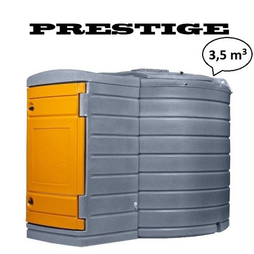 Nádrž na naftu dvouplášťová s velkou distribuční skříní SWIMER 3500 l verze PRESTIGE (5)