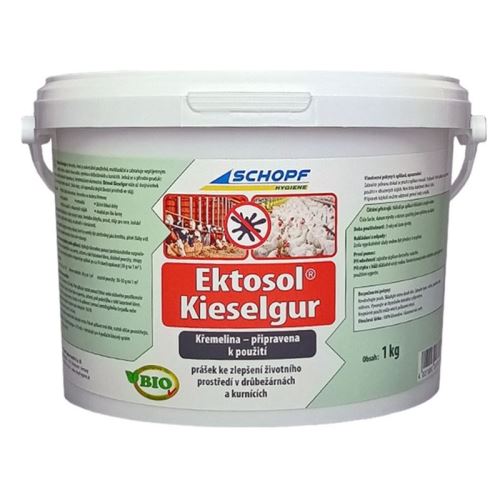 EKTOSOL BIO fossil s křemenitou hlínou na likvidaci čmelíků, hmyzu, mravenců 1 kg