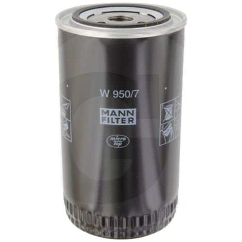 MANN FILTER W950/7 filtr motorového oleje pro Case IH, Claas, JCB, Landini, Manitou