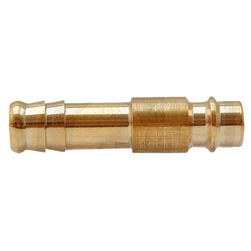 Mosazné nástrčné hrdlo s hadicovým přípojem pro pneumatické nářadí šířka 10 mm – 3/8″