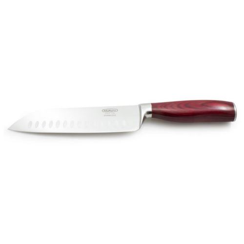 Kuchyňský nůž SANTOKU 18 cm RUBY rovný dřevěná střenka dárková kazeta