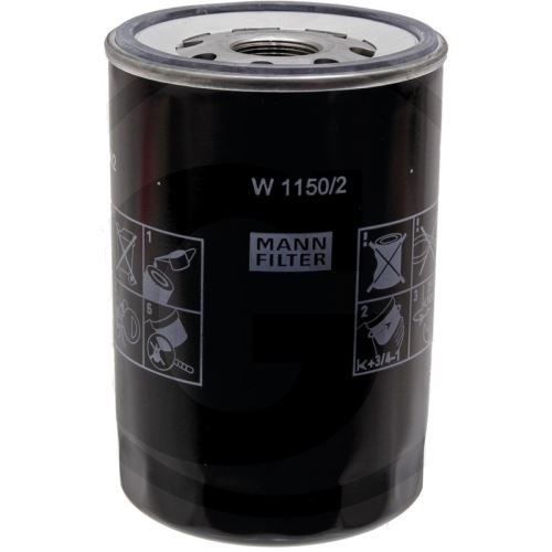 MANN FILTER W1150/2 filtr hydraulického/převodového oleje pro Fiat, Ford, 