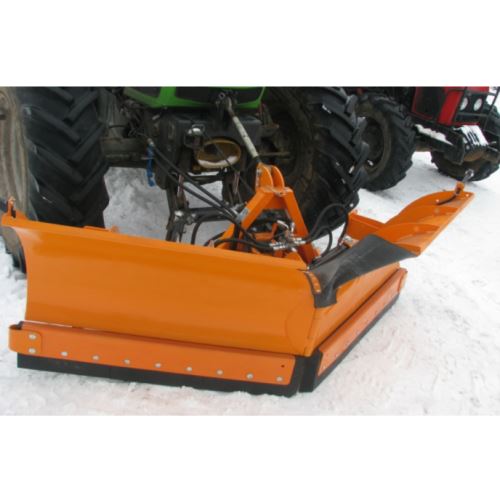 Čelní šípová radlice na sníh POMAROL T201/V1 250 pro traktor záběr 224-250 cm