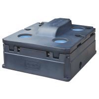 Misková napáječka La GÉE Polytherme 4B 180 pro skot a koně se čtyřmi miskami