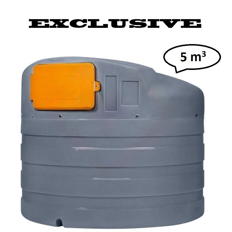 Nádrž na naftu dvouplášťová s distribuční skříní SWIMER ECO-Line 5000 l verze EXCLUSIVE
